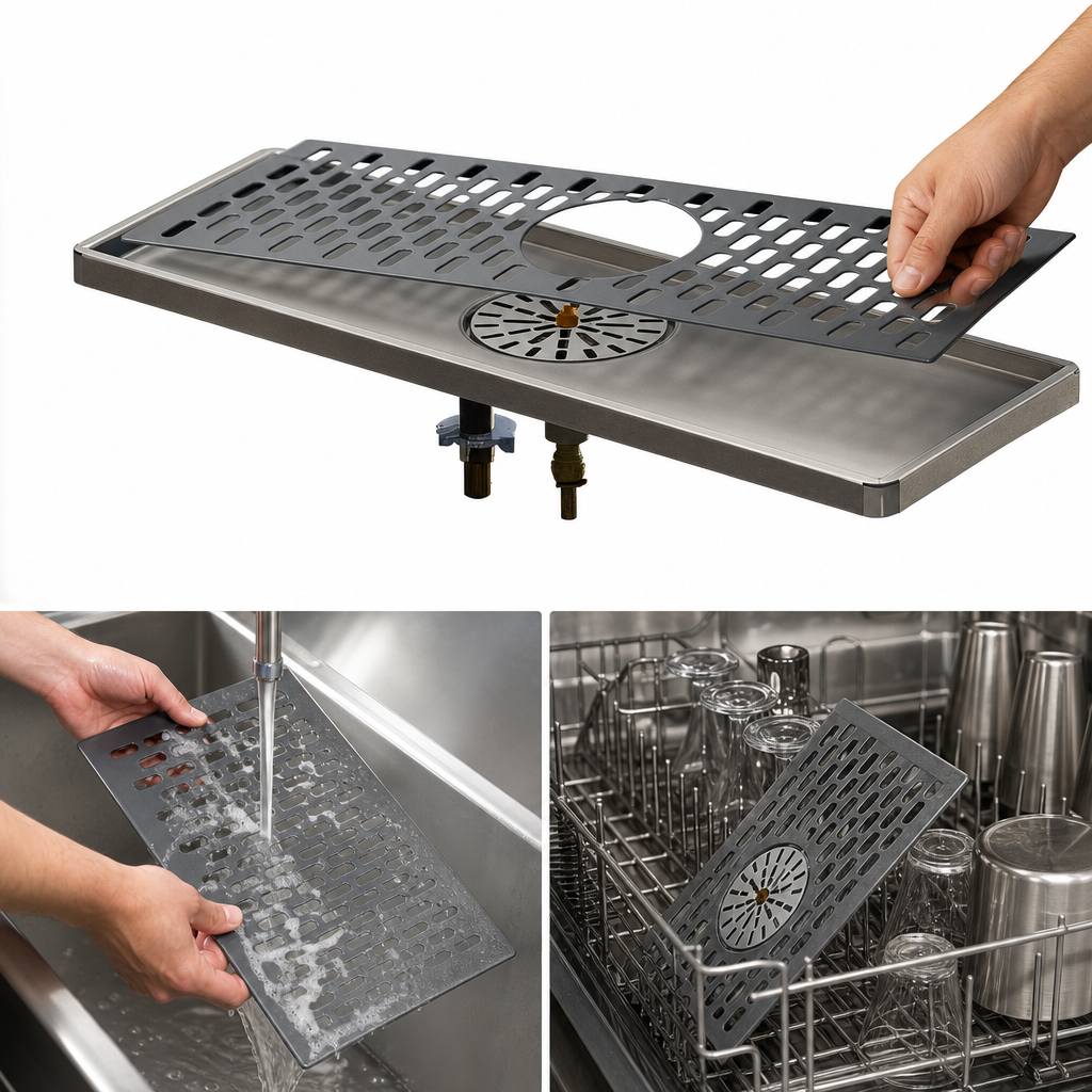 Removable Glass Rack