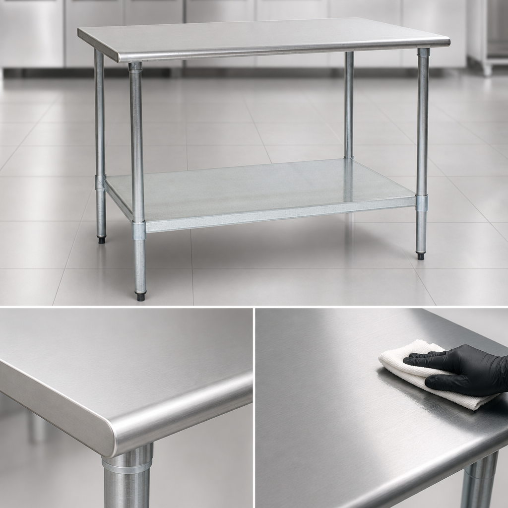 16-Gauge 300 Series Stainless Steel Top