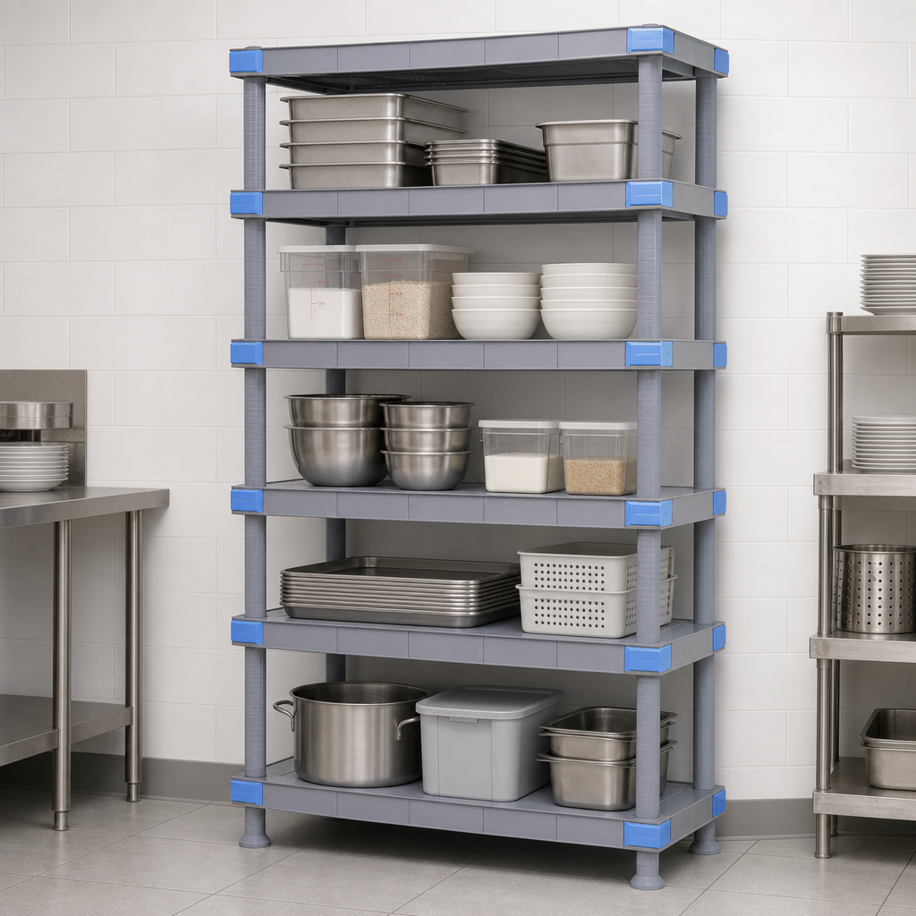 Five Solid Shelves