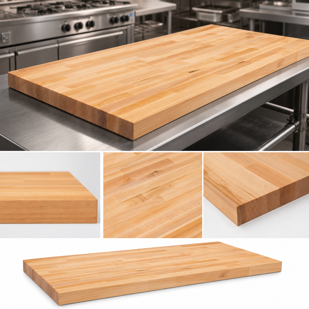 Edge Grain Flat Top