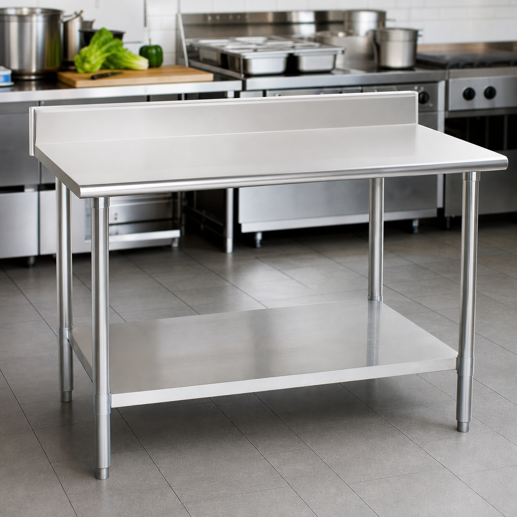 Heavy-Gauge 430 Stainless Steel Top