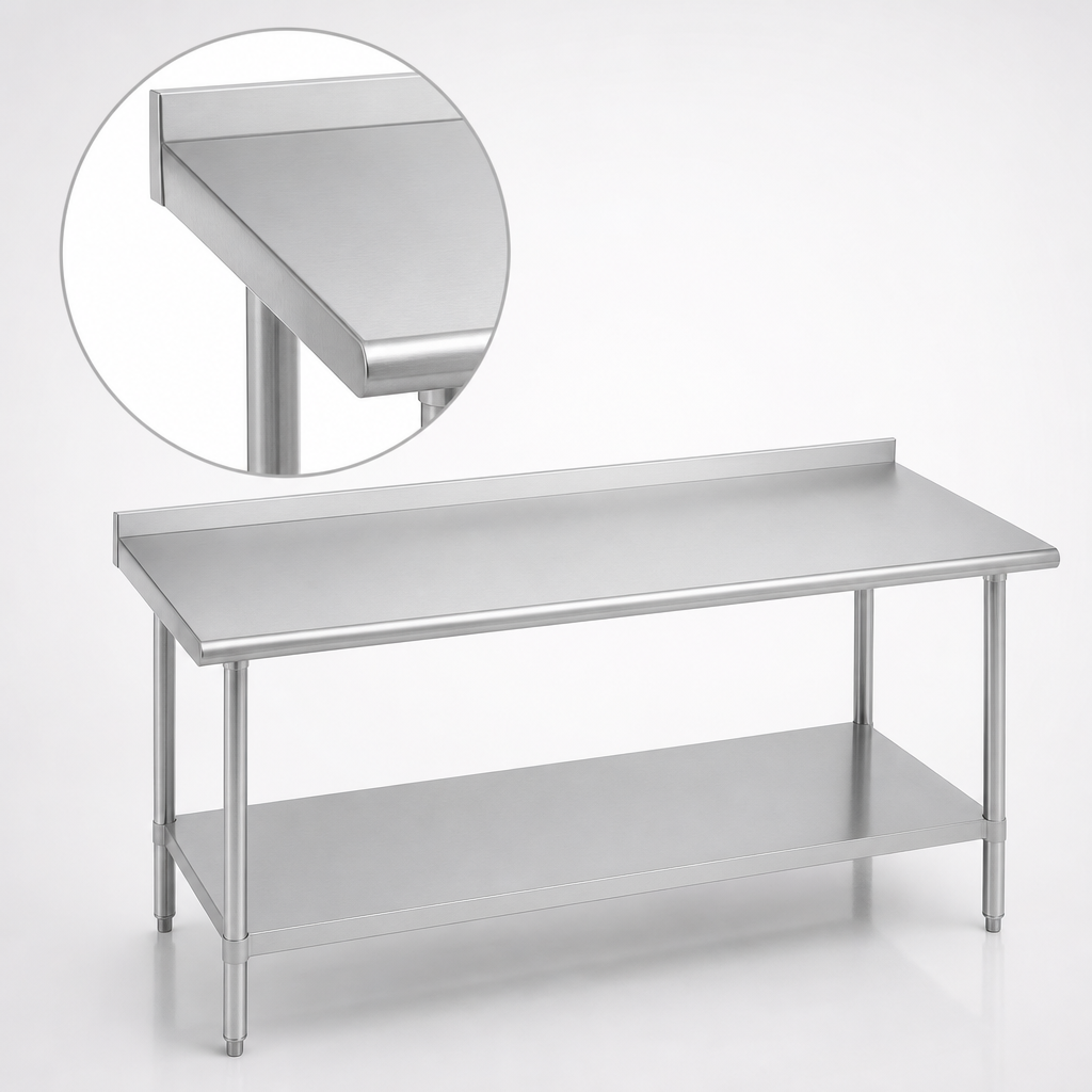 16-Gauge 300-Series Stainless Steel Top