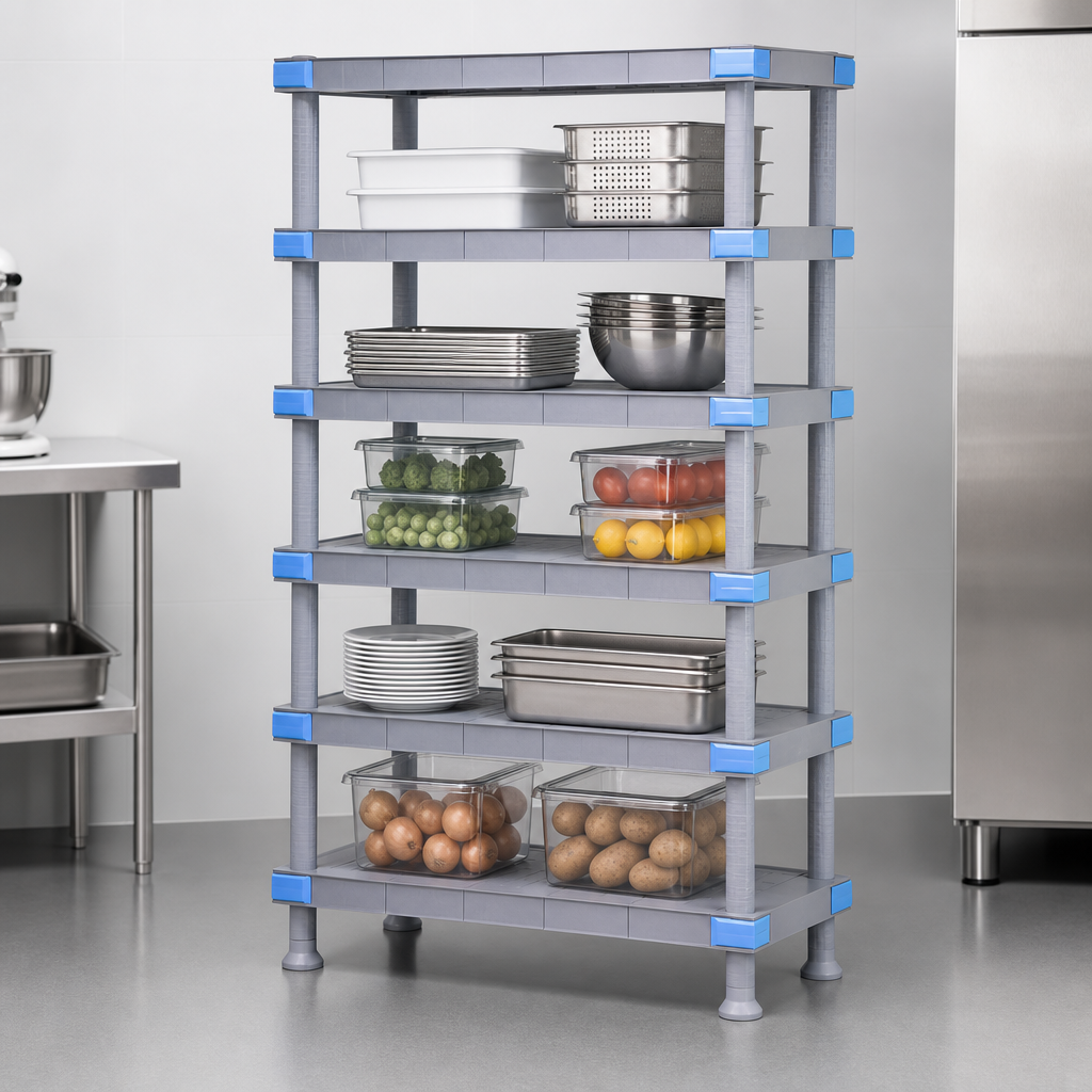 Five Solid Shelves
