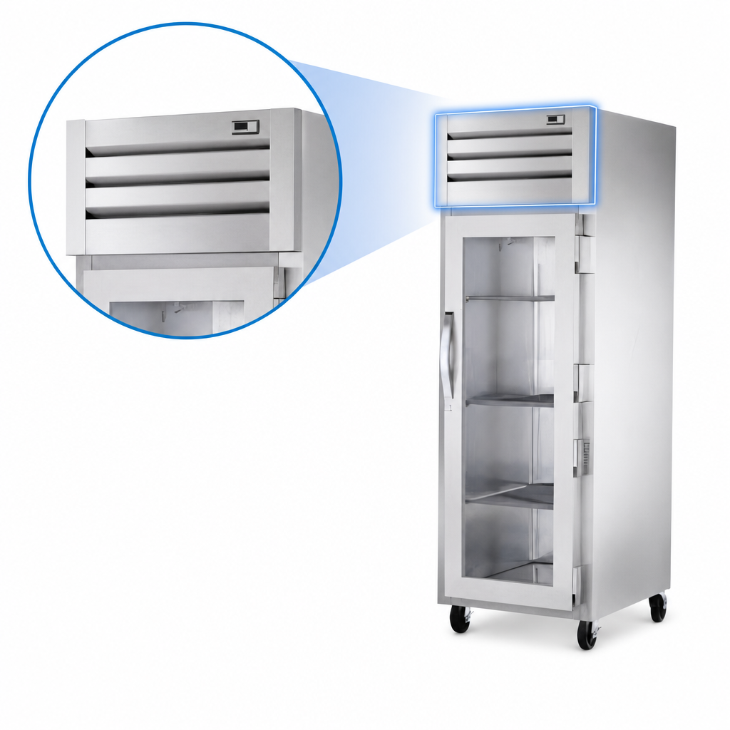 Top-Mounted Compressor Section