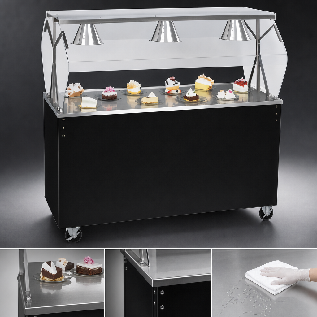 One-Piece Stainless Steel Top