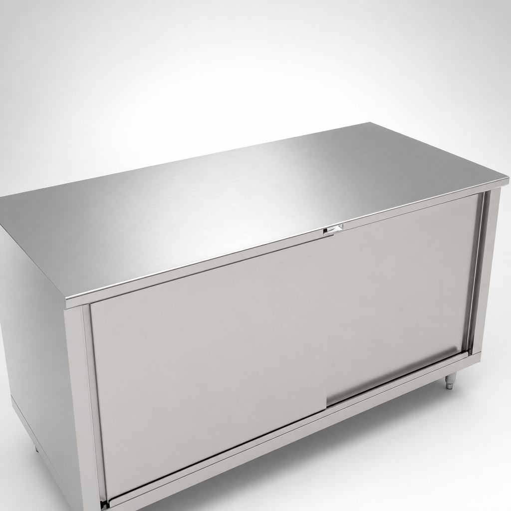 Flat Stainless Steel Top