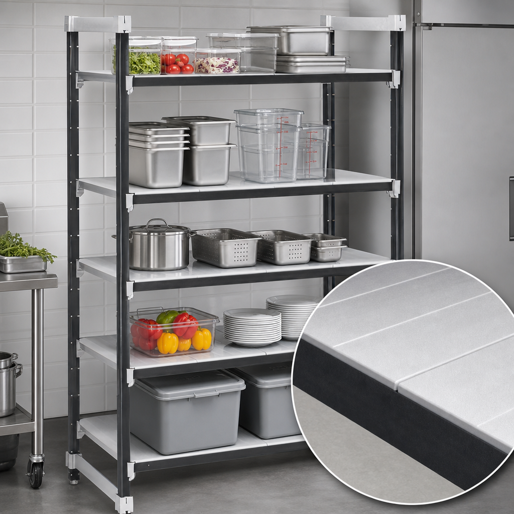 Solid Reinforced Shelf Plates