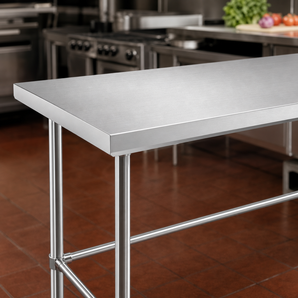 18-Gauge 430 Stainless Steel Top