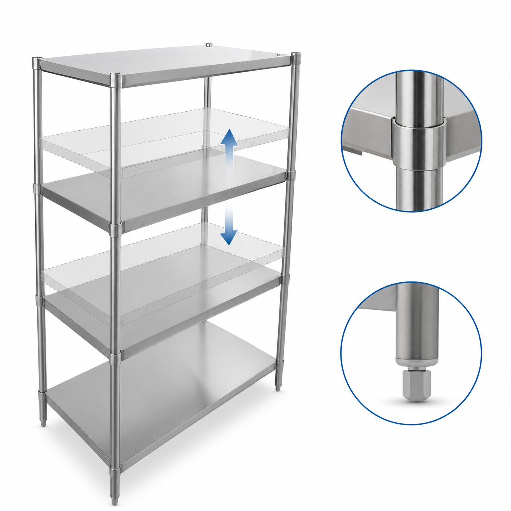 Two Adjustable Shelves