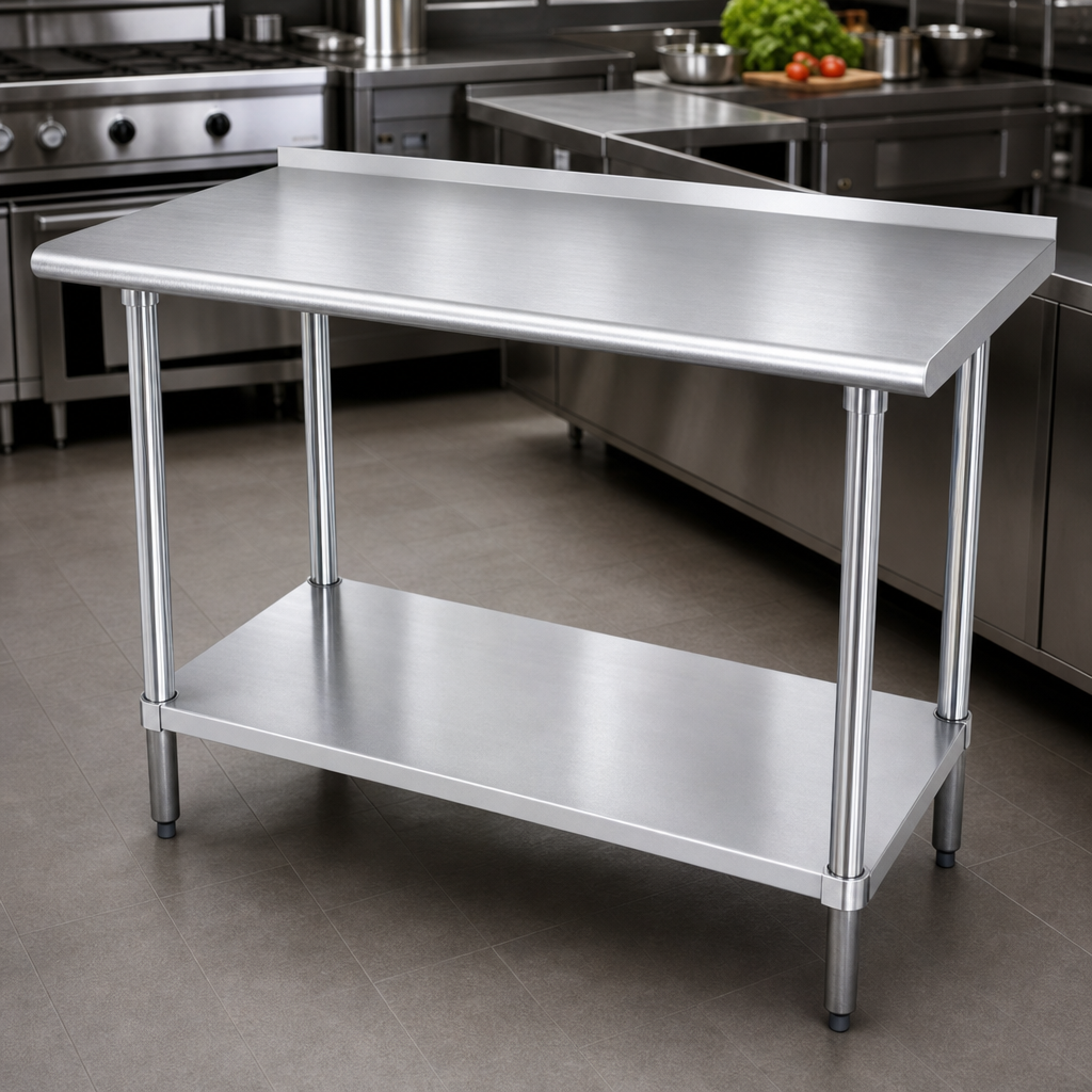 16-Gauge 304 Stainless Steel Top