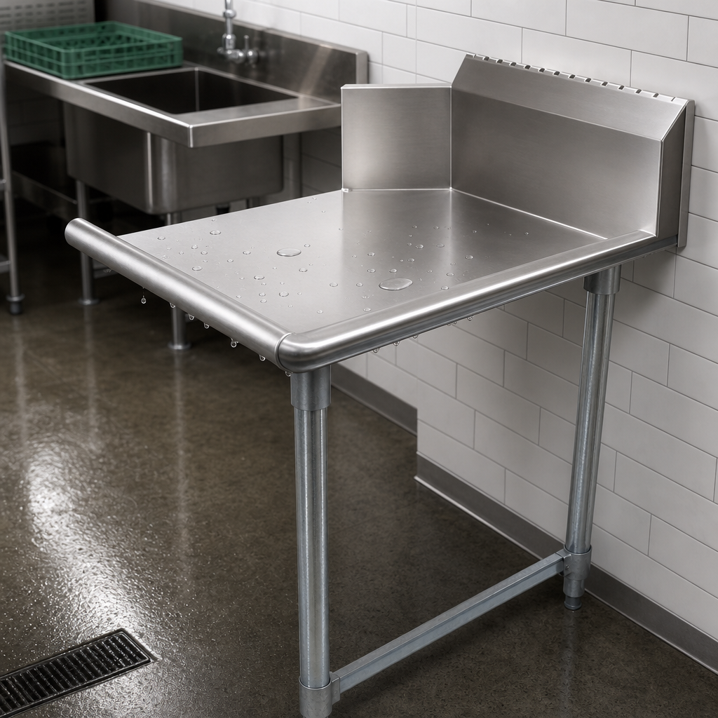 18-Gauge T-304 Stainless Steel Top