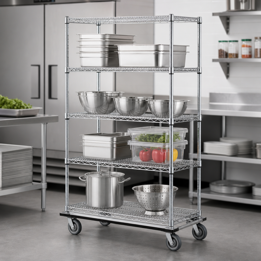 Open Wire Shelving