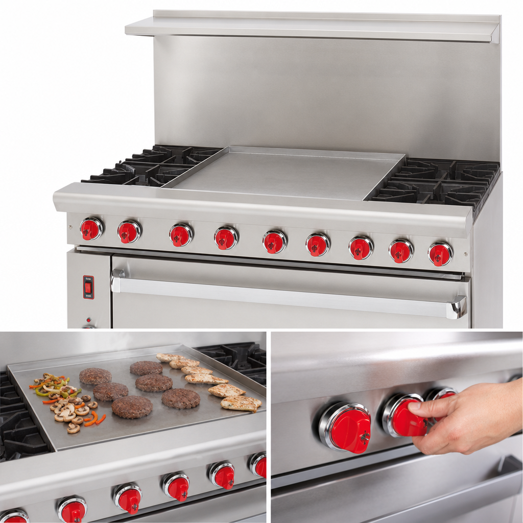 36-Inch Manual Griddle Top
