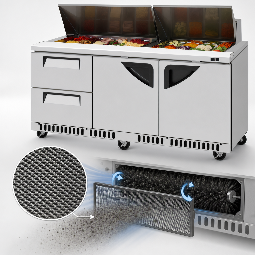Self-Cleaning Condenser