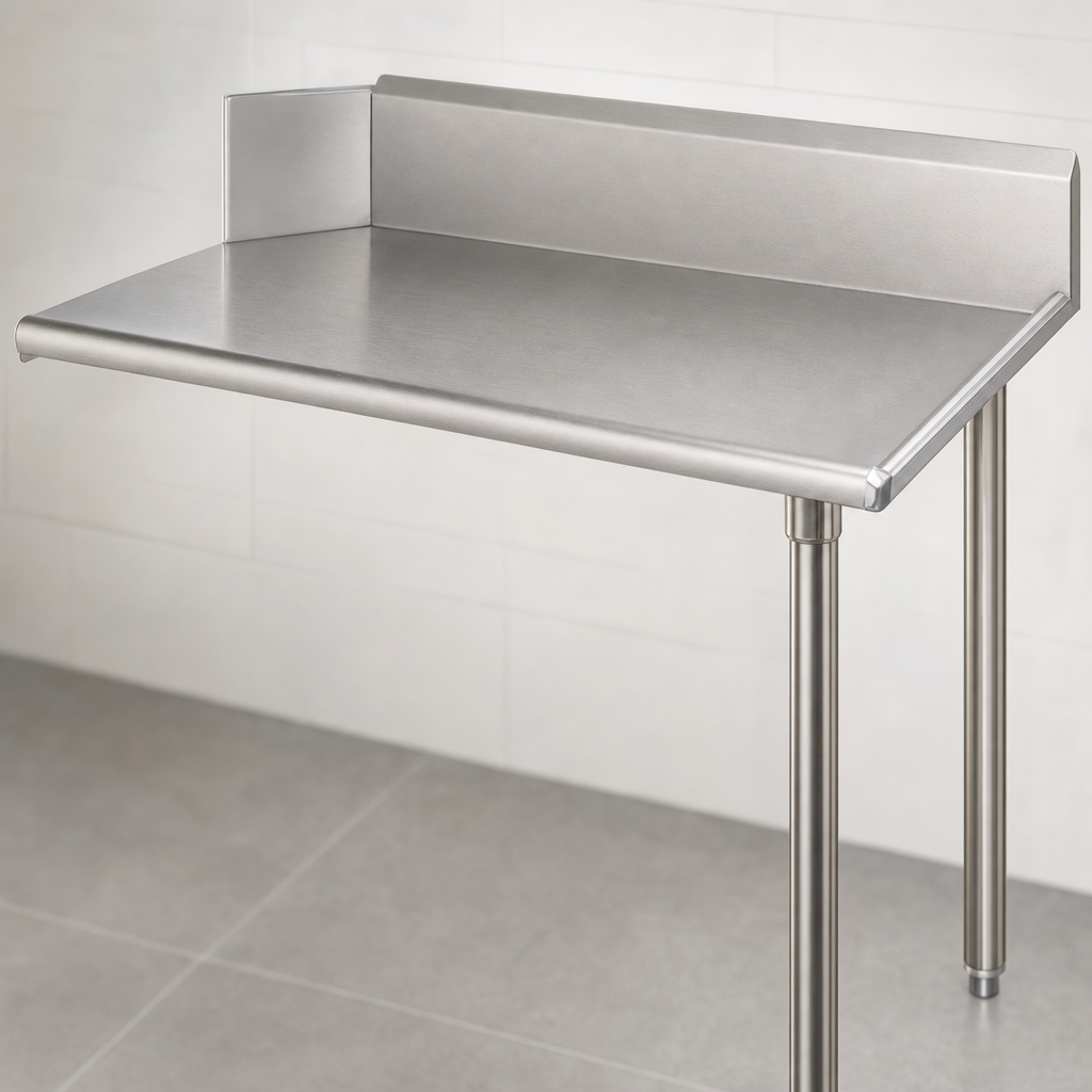18-Gauge 300-Series Stainless Steel Top
