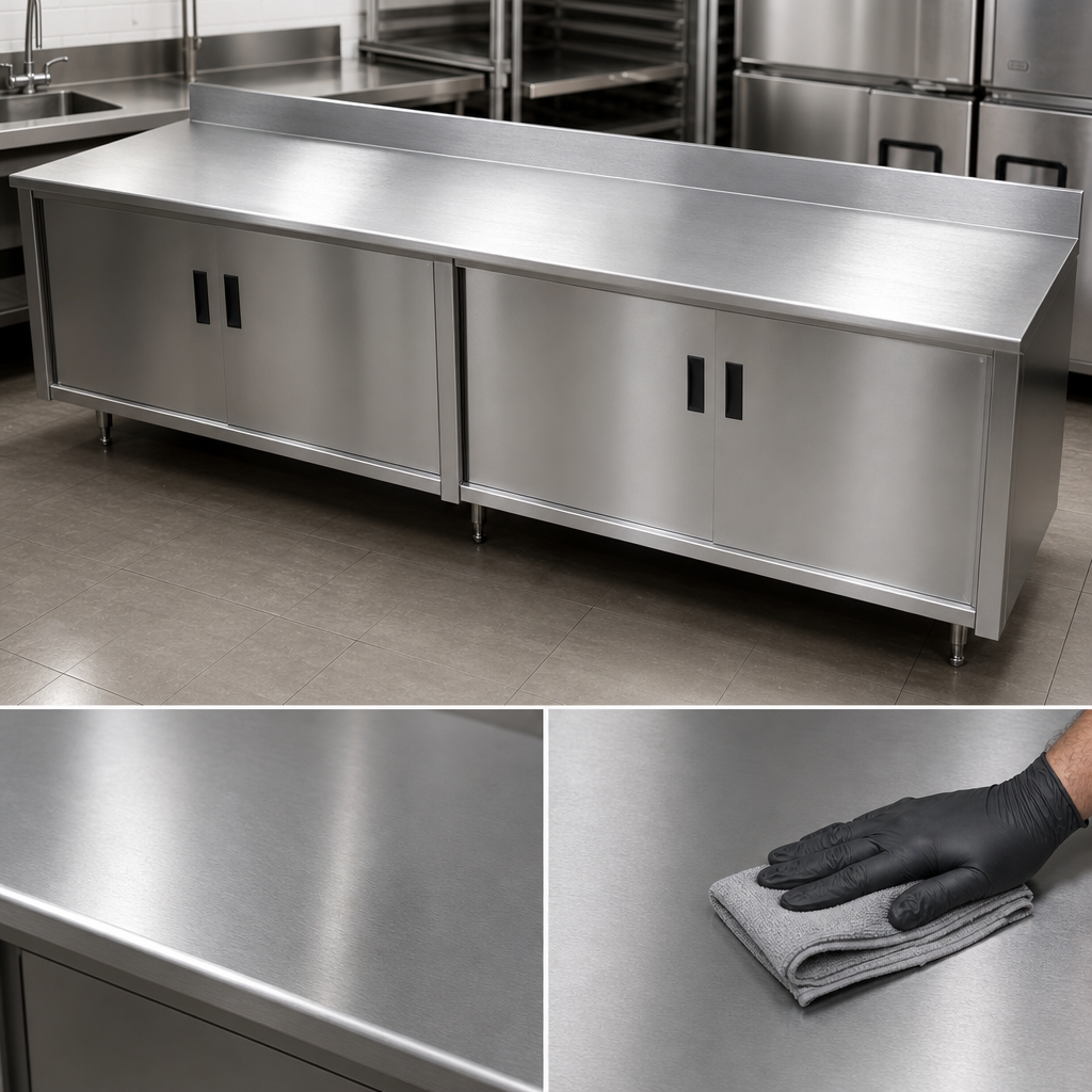 16 Gauge 304 Stainless Steel Top
