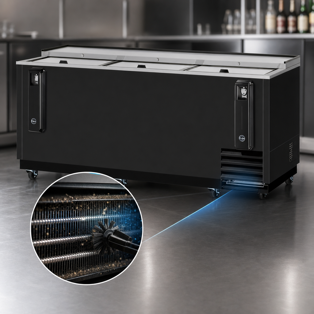 Self-Cleaning Condenser