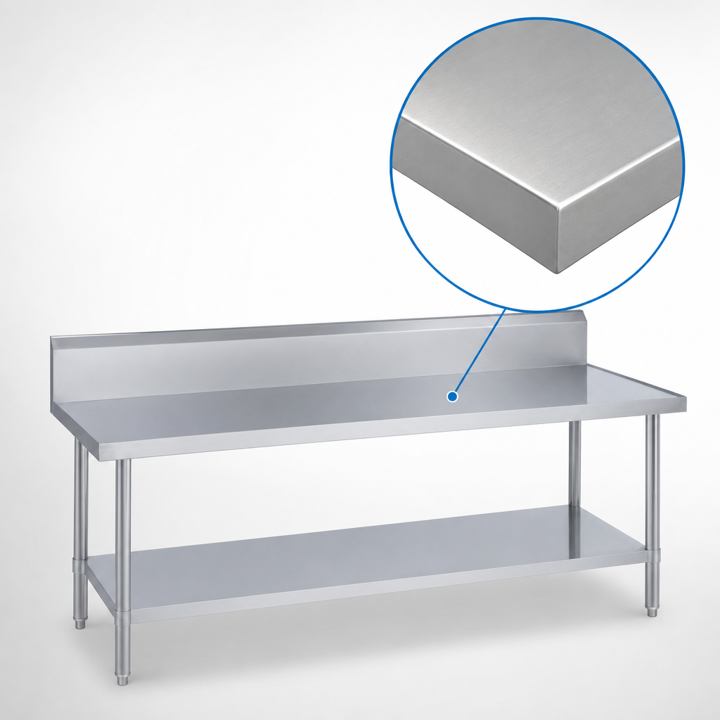 14-Gauge 300 Series Stainless Steel Top