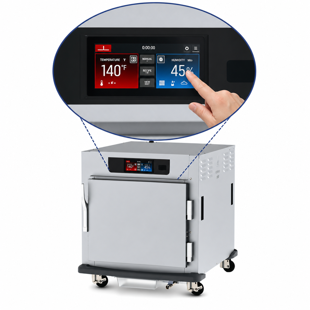 6.8-Inch Touch-Screen Controls