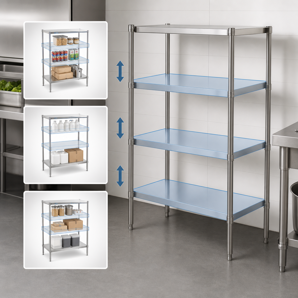 Three Adjustable Shelves