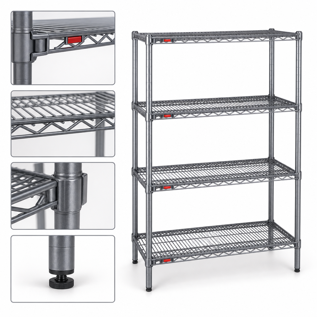 QuadTruss Shelf Design