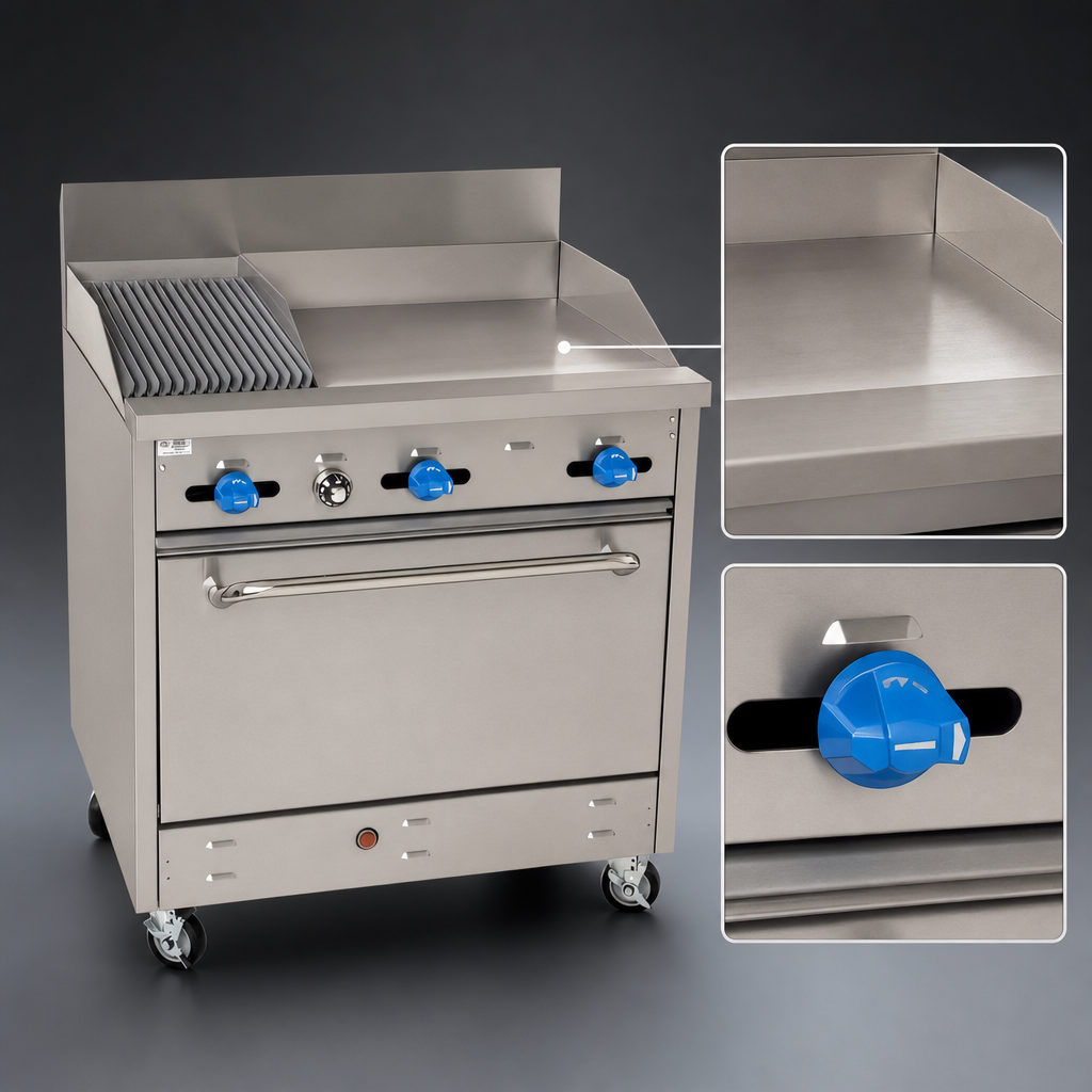 24-Inch Griddle Section