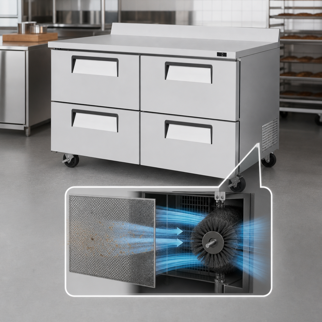 Self-Cleaning Condenser