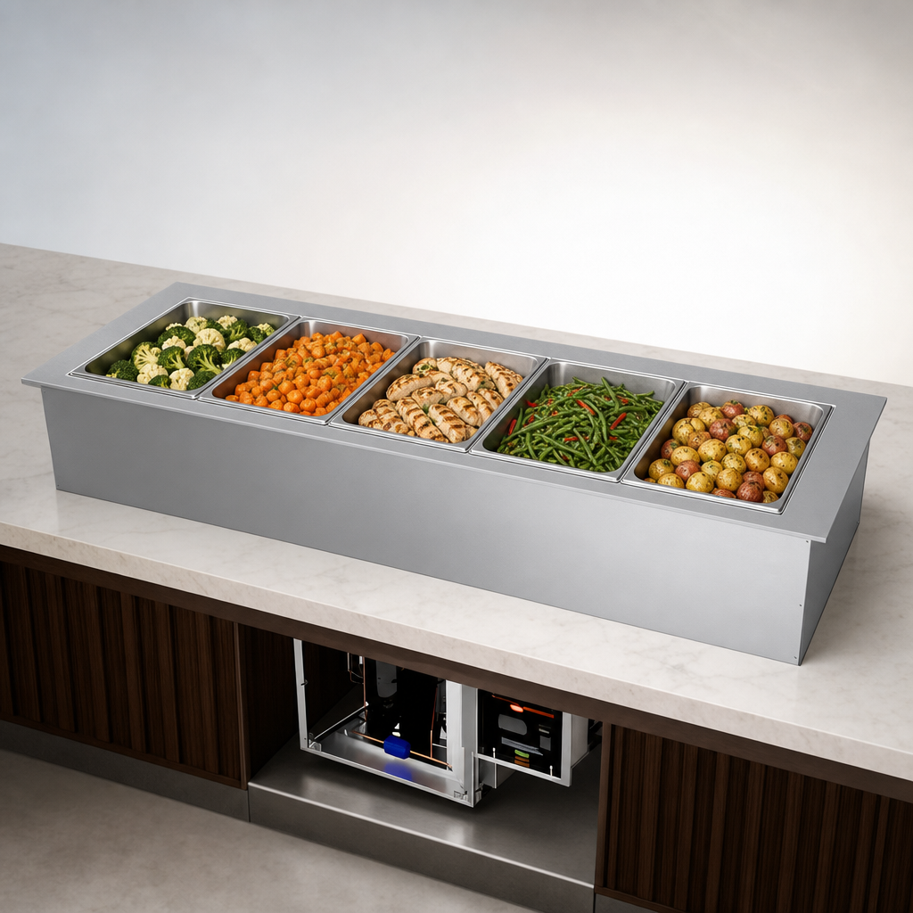 Five Full-Size Pan Capacity