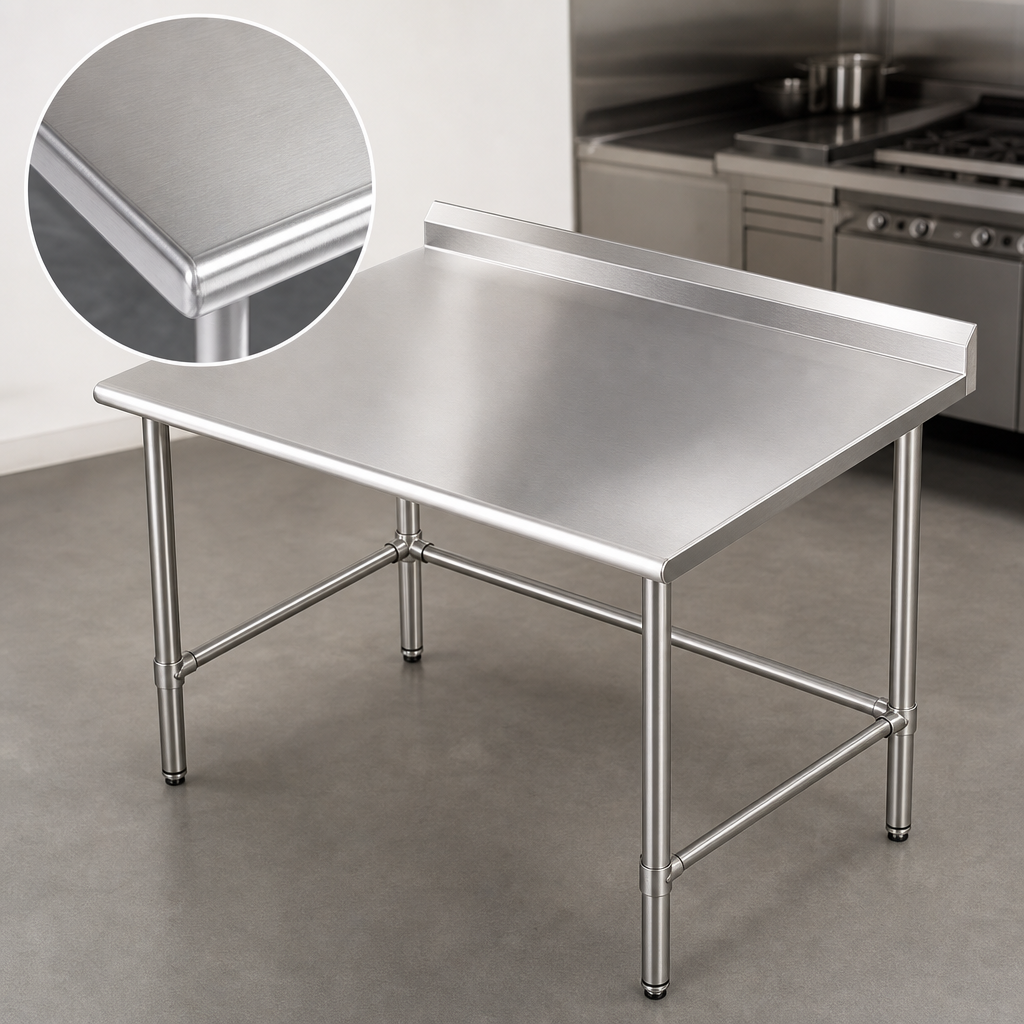 Reinforced Stainless Steel Top
