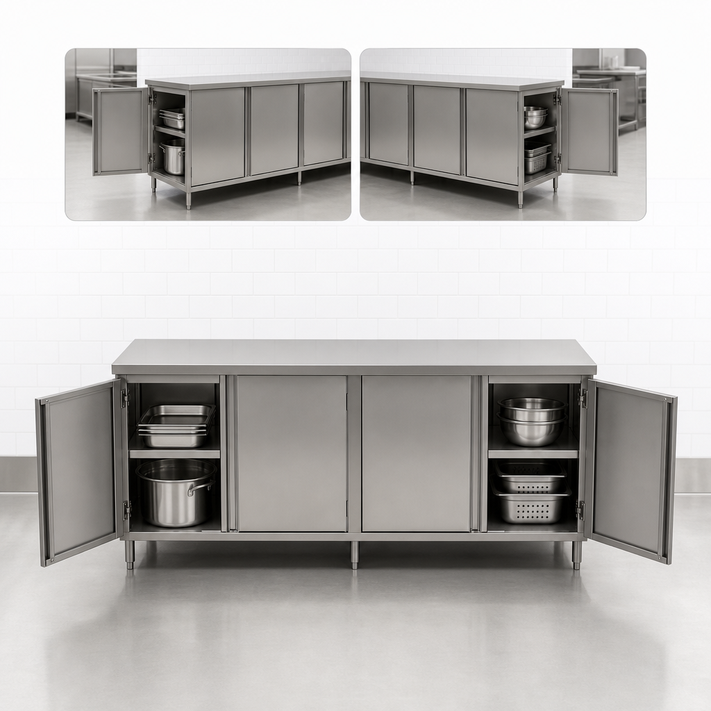 Dual-Access Cabinet Base