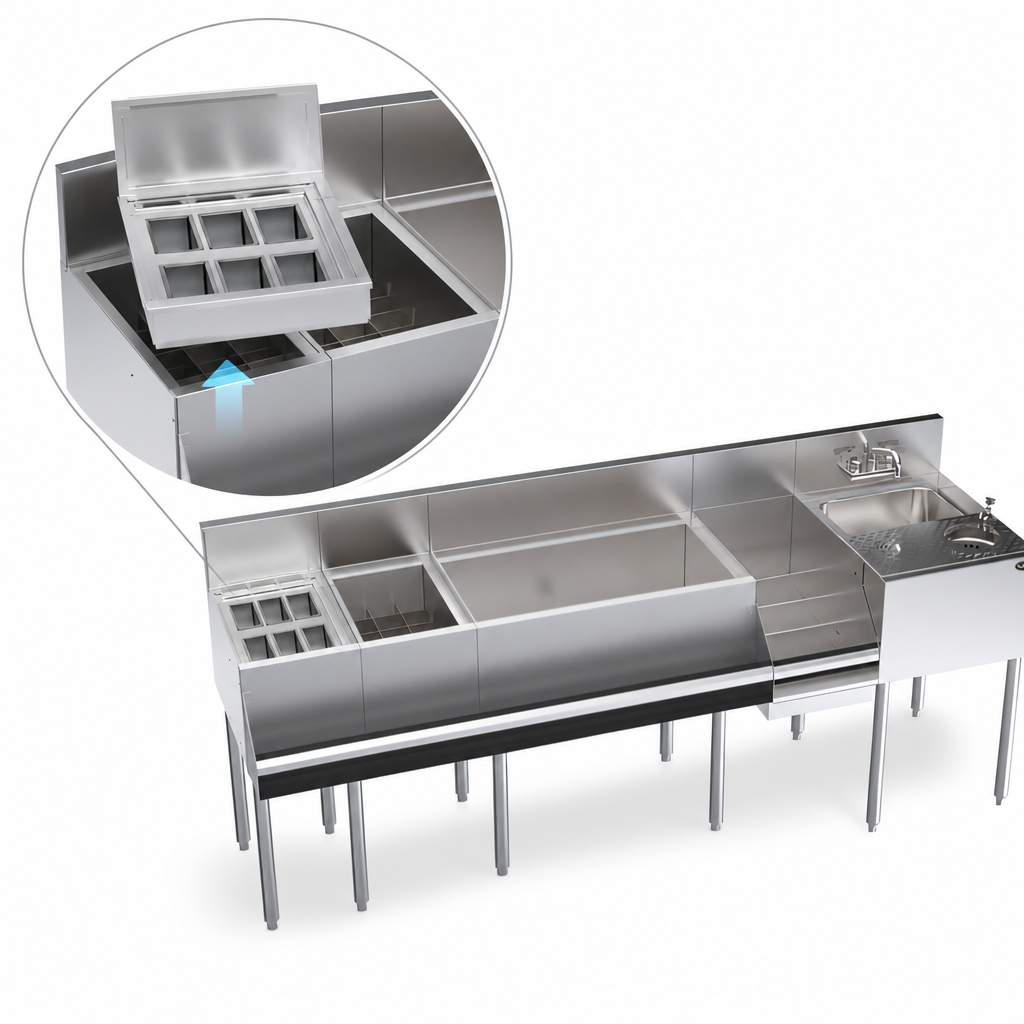 Removable Garnish Station