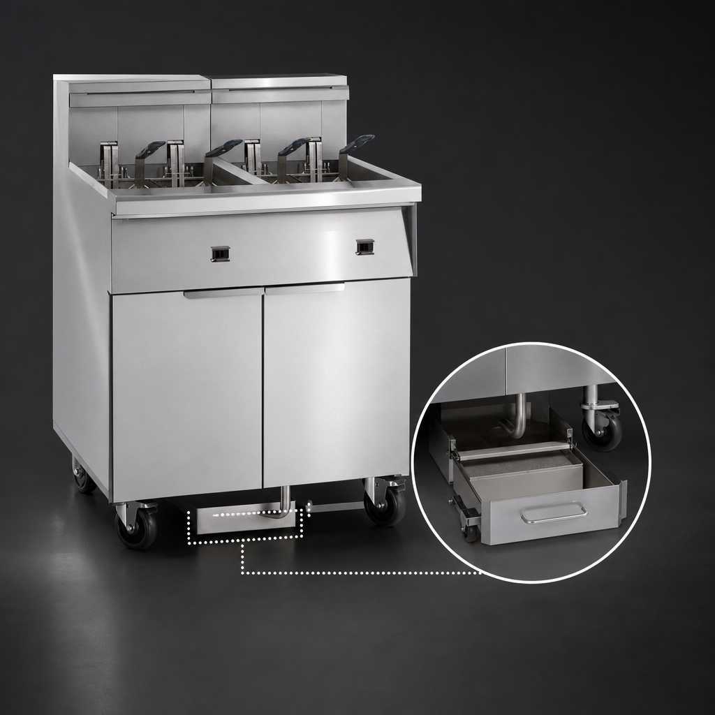 Built-In Space Saver Filter System