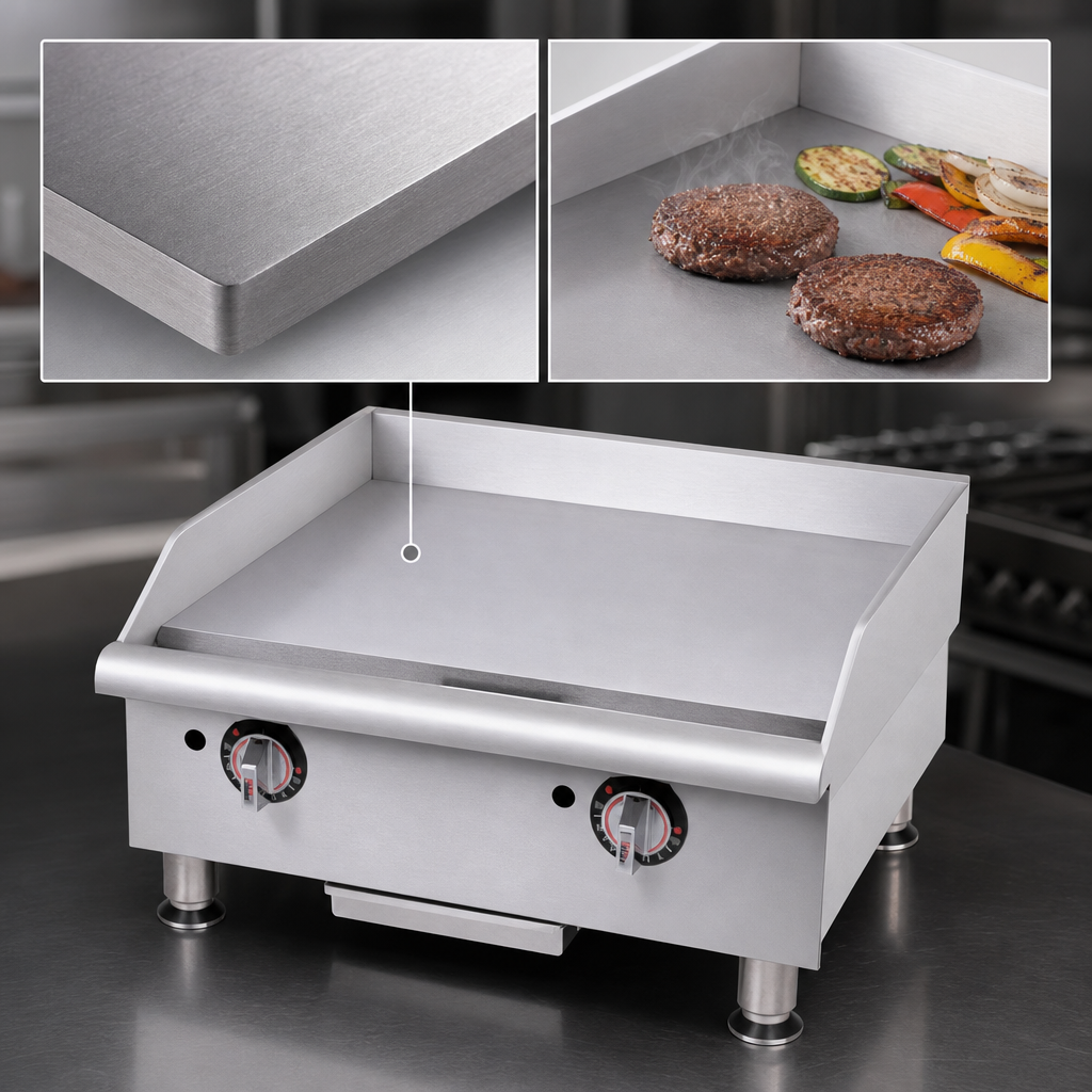 3/4-Inch Smooth Polished Steel Plate