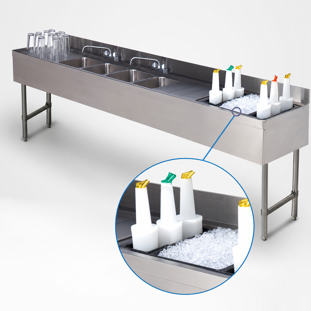 Right-Side Insulated Ice Bin
