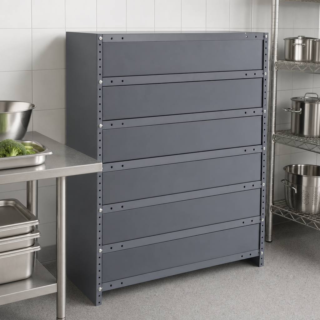 Closed Shelving Design