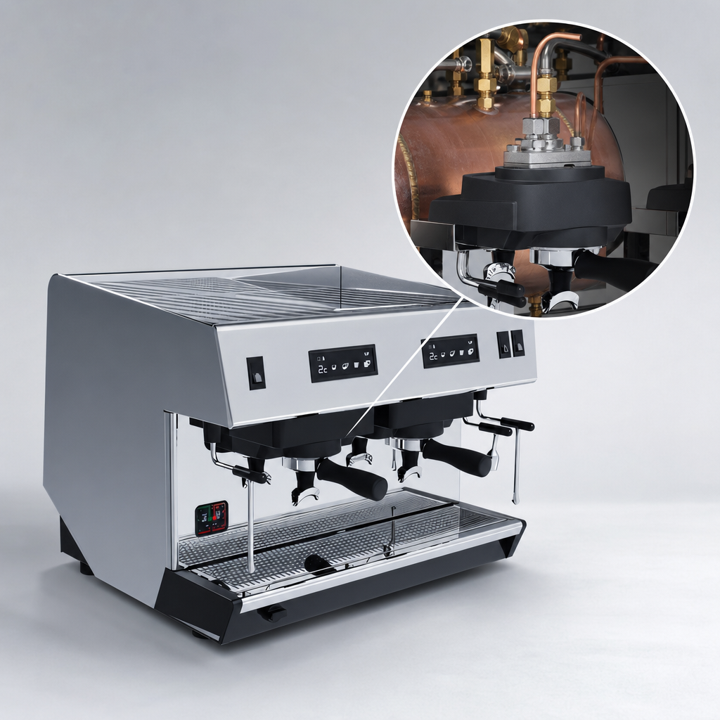 Direct-To-Boiler Group Heads