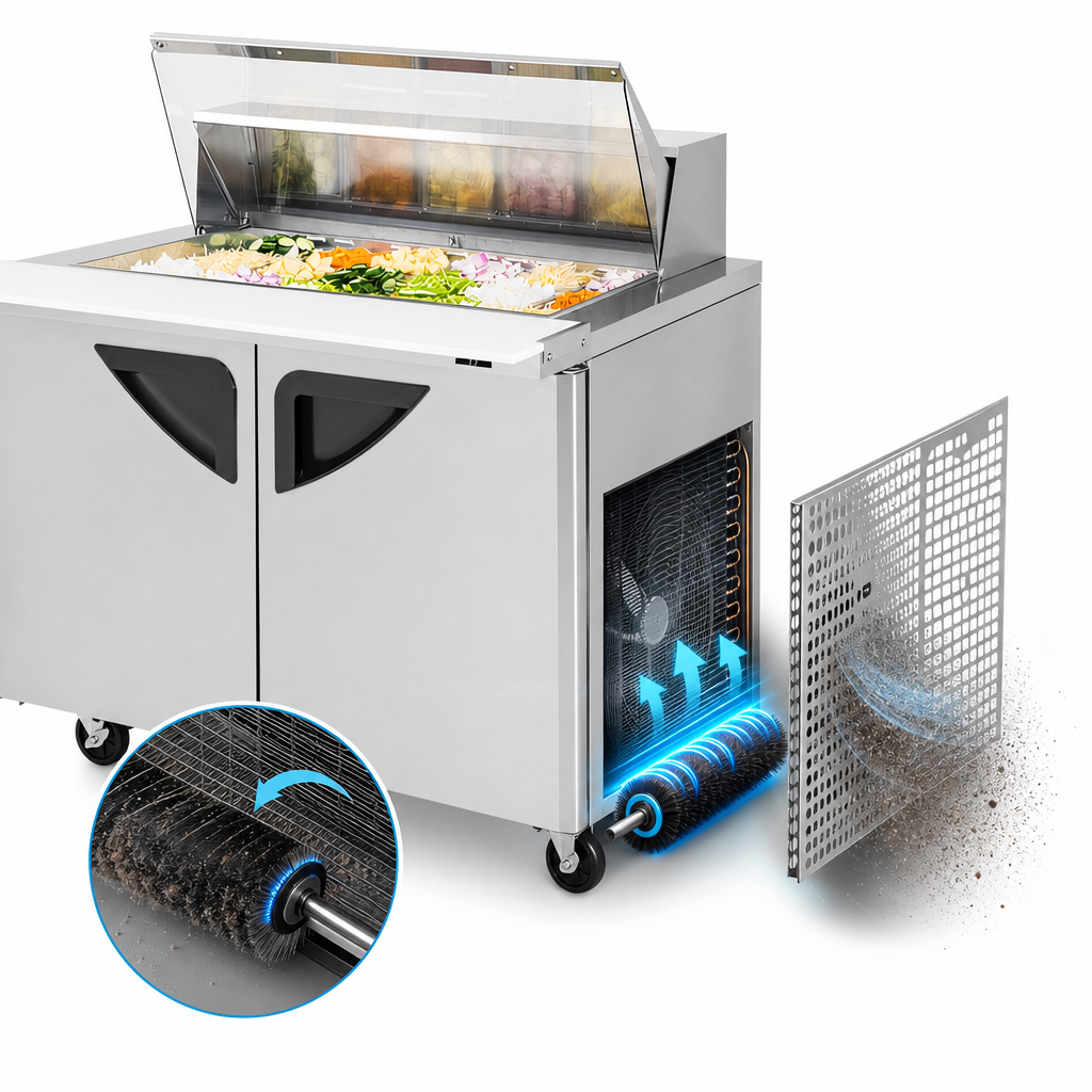 Self-Cleaning Condenser