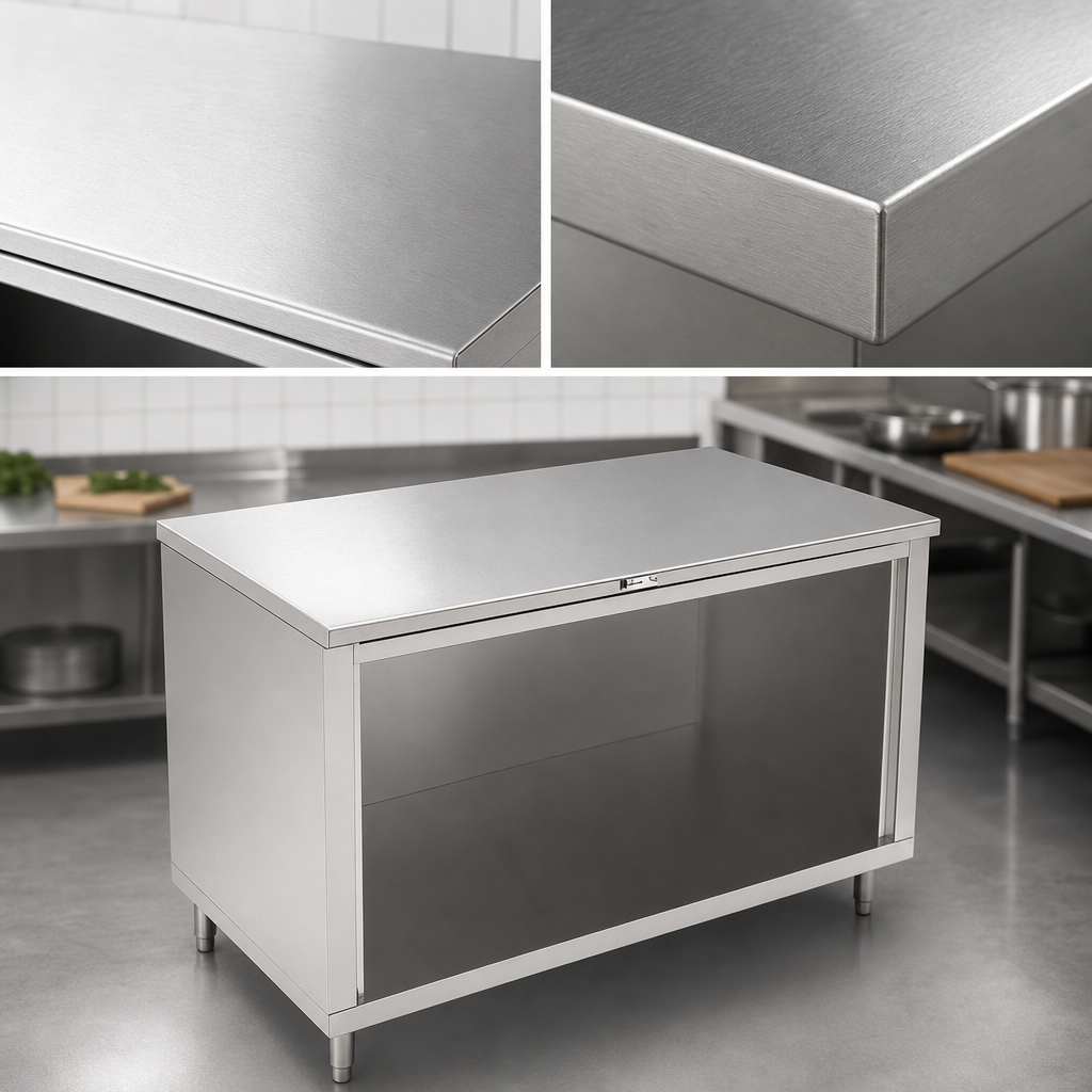14-Gauge 300-Series Stainless Steel Top