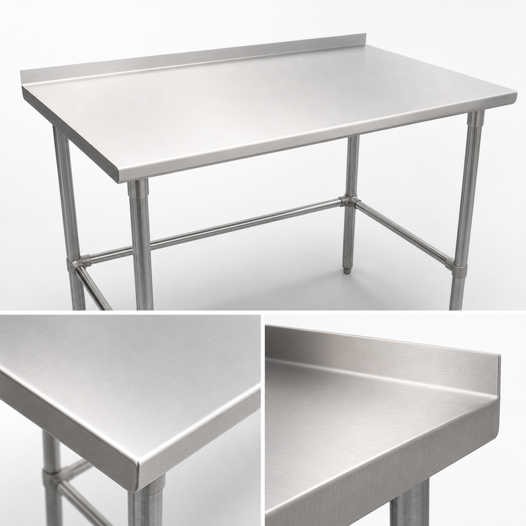 16-Gauge 300 Series Stainless Steel Top