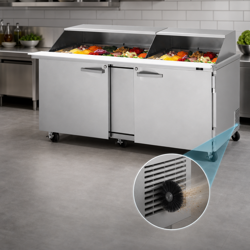 Self-Cleaning Condenser