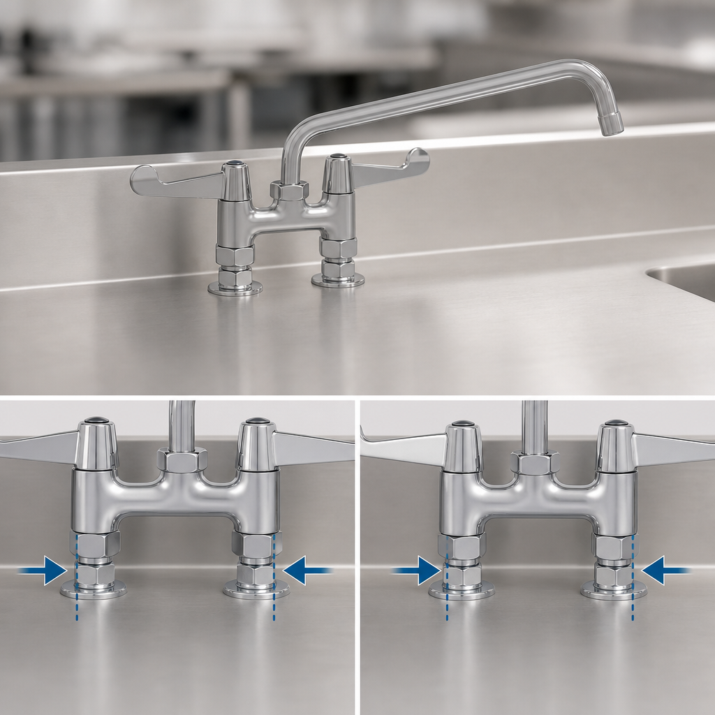 Adjustable 4-Inch Centers