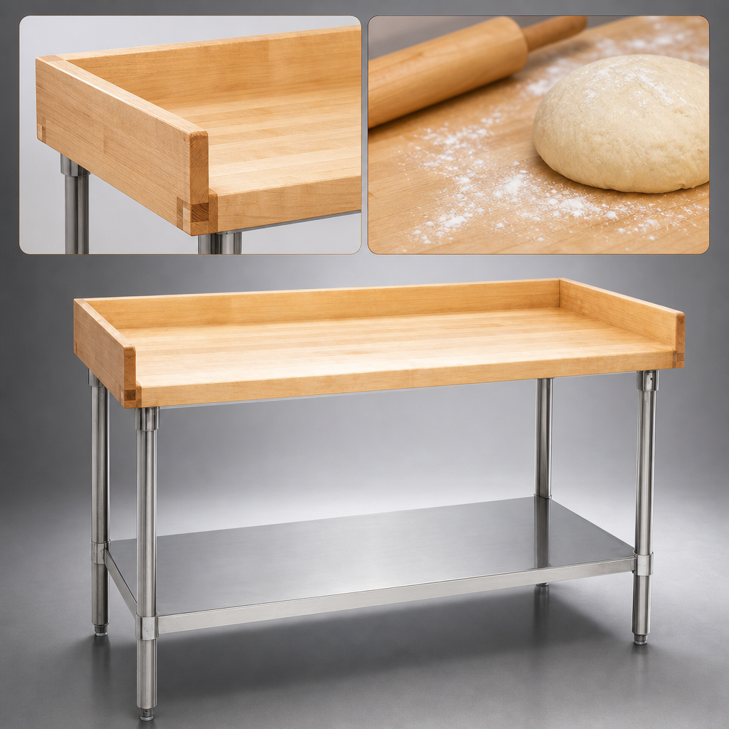 Hardwood Baker's Top