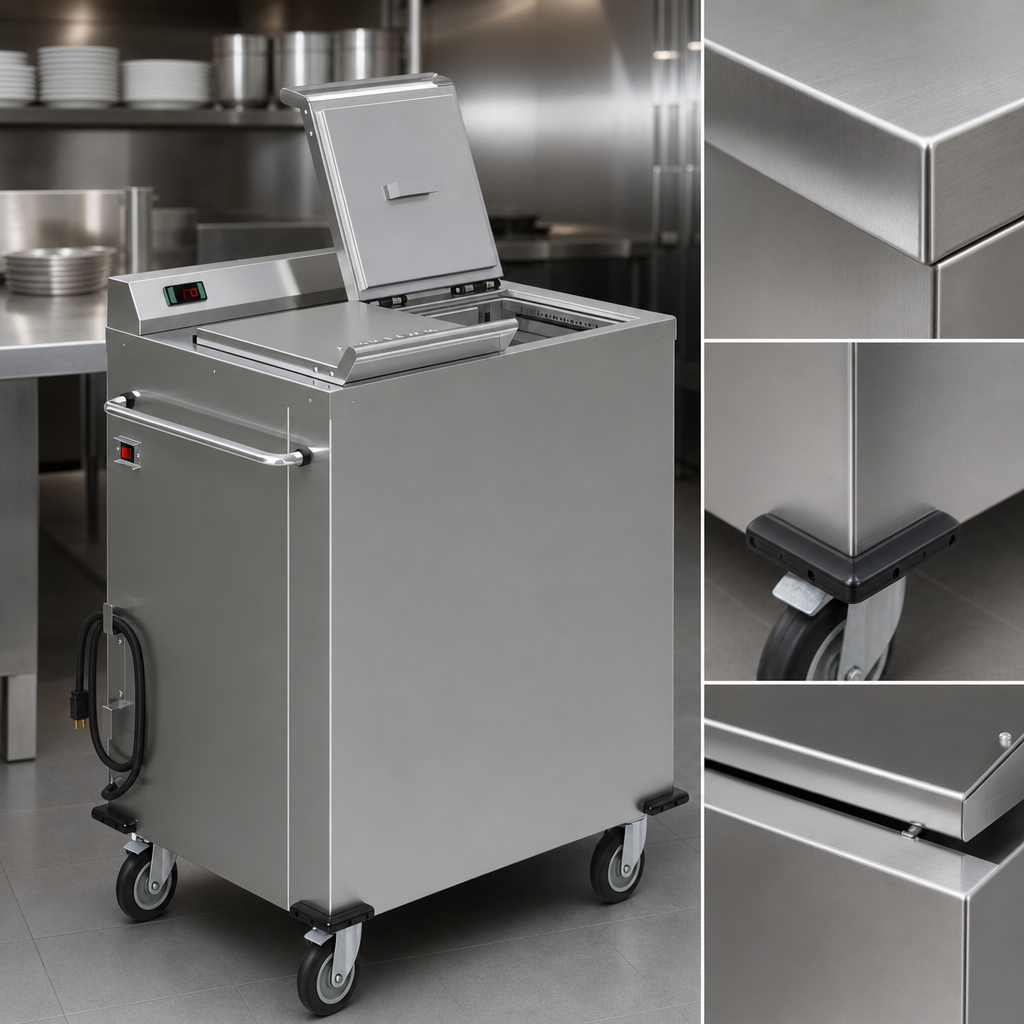 Heavy-Duty Stainless Steel Construction