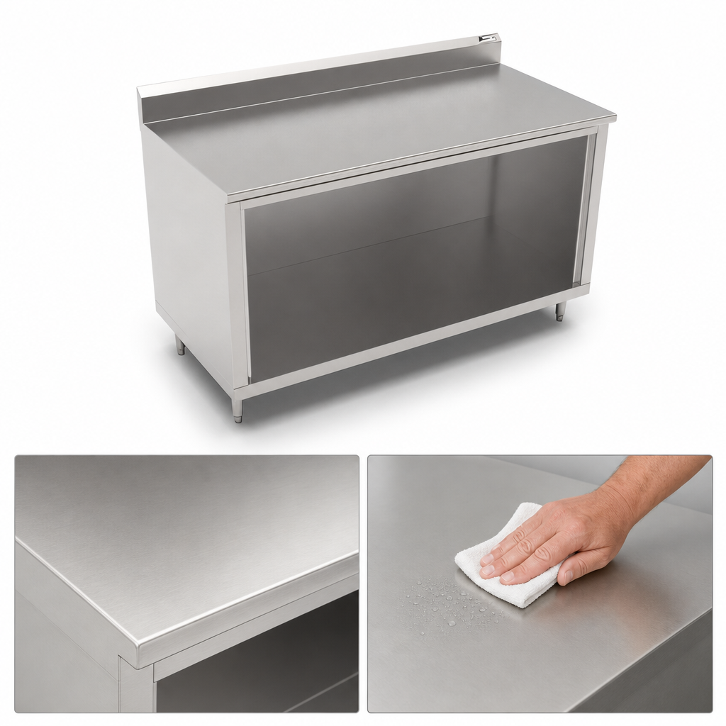 14-Gauge 300-Series Stainless Steel Top