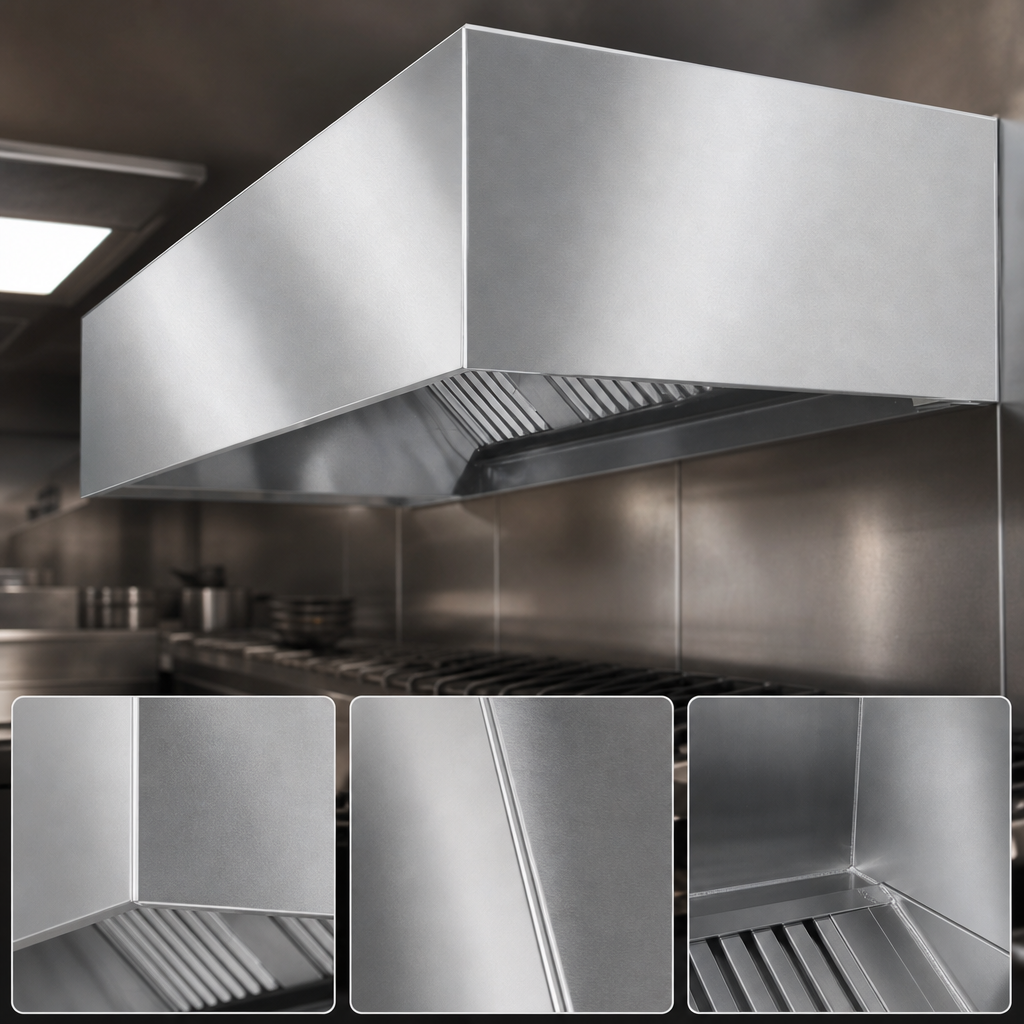 Heavy Gauge Type 430 Stainless Steel Construction
