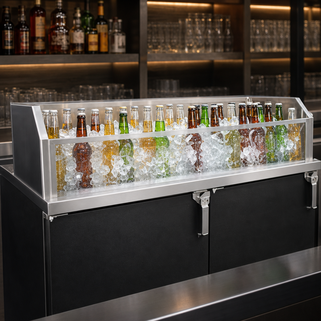 Bottled Beverage Display