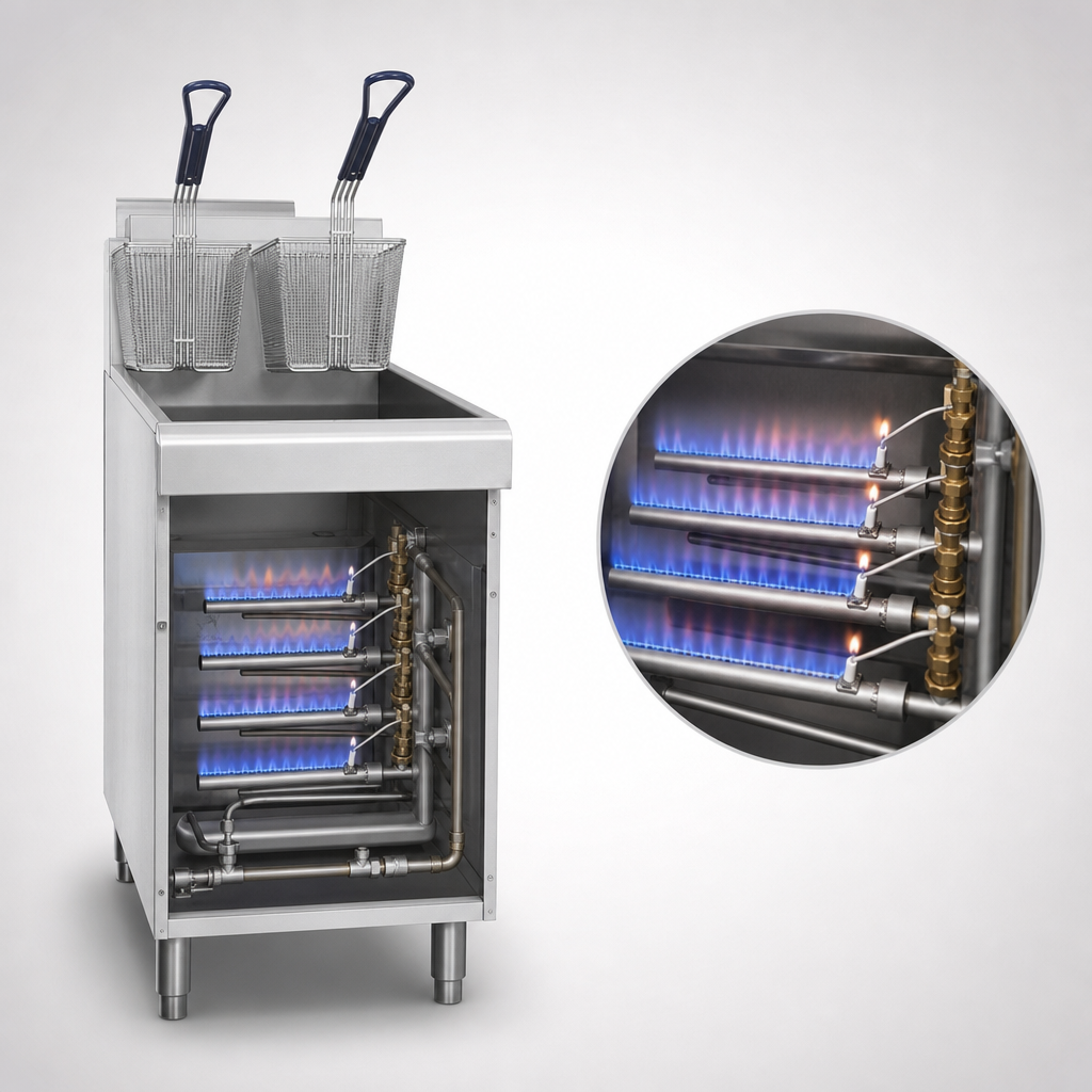 Four-Burner Heat System