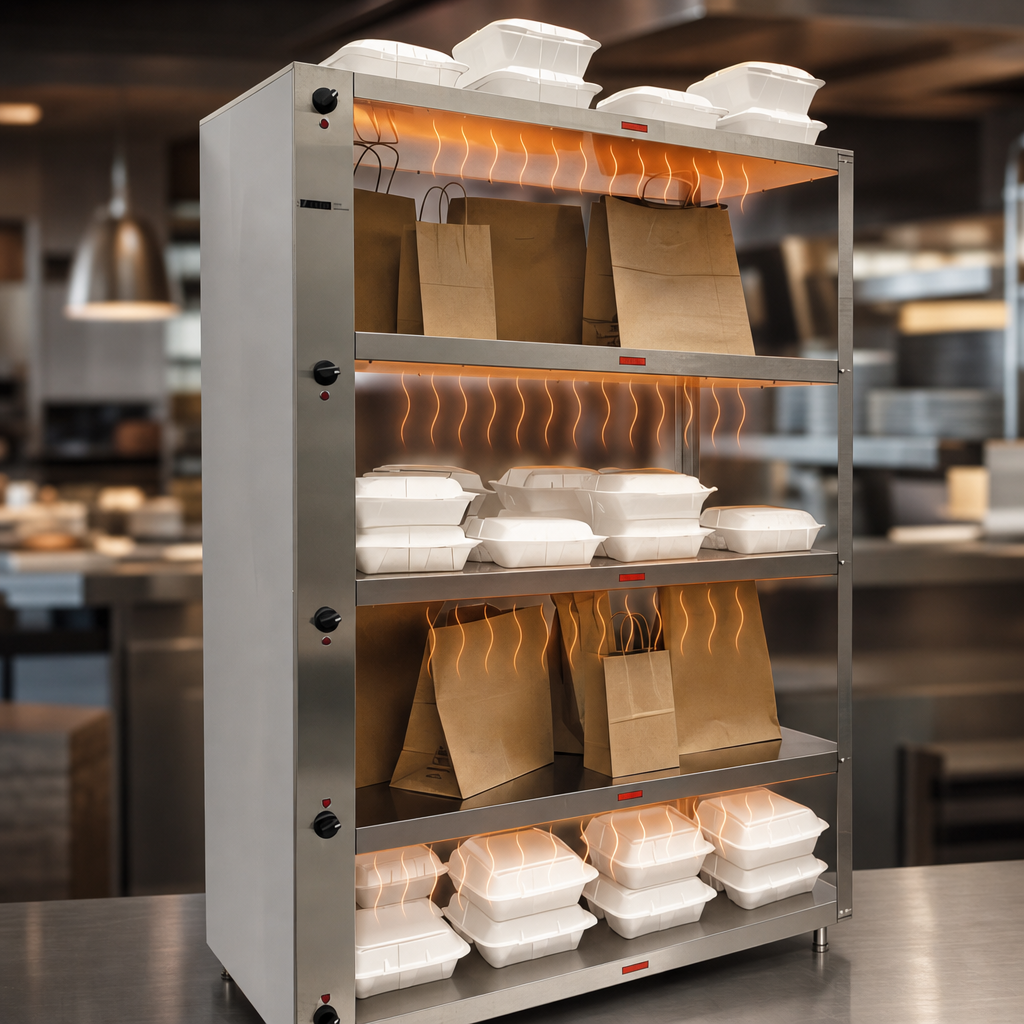 Three Heated Shelves
