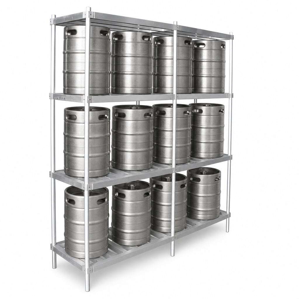 8-Keg Capacity