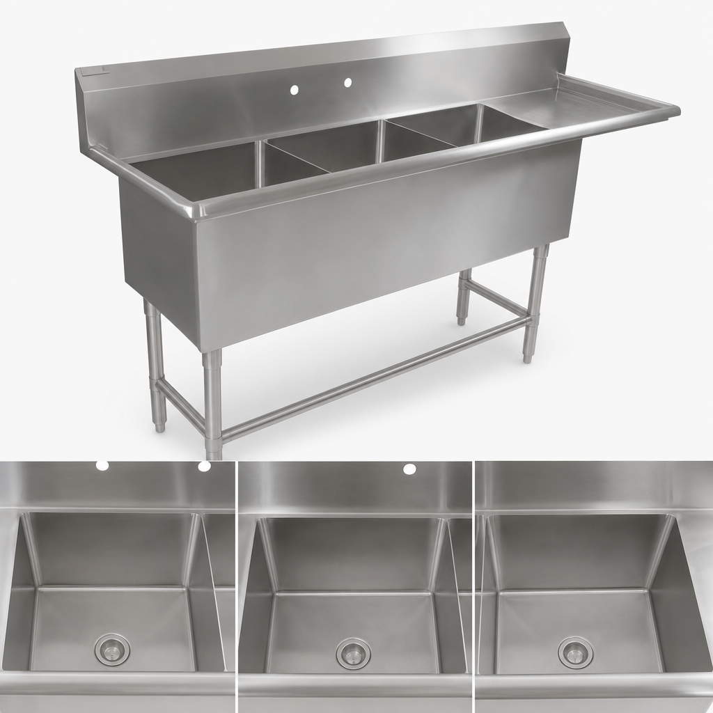 Three Large Compartments